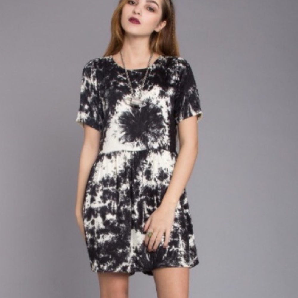 Motel Rocks Tie-Dye Babydoll Dress - Picture 1 of 1